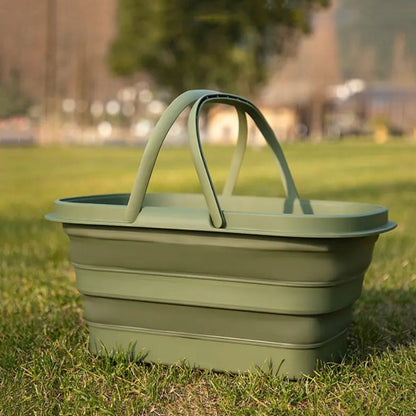 Panier de Rangement Plastique Pliable et Léger
