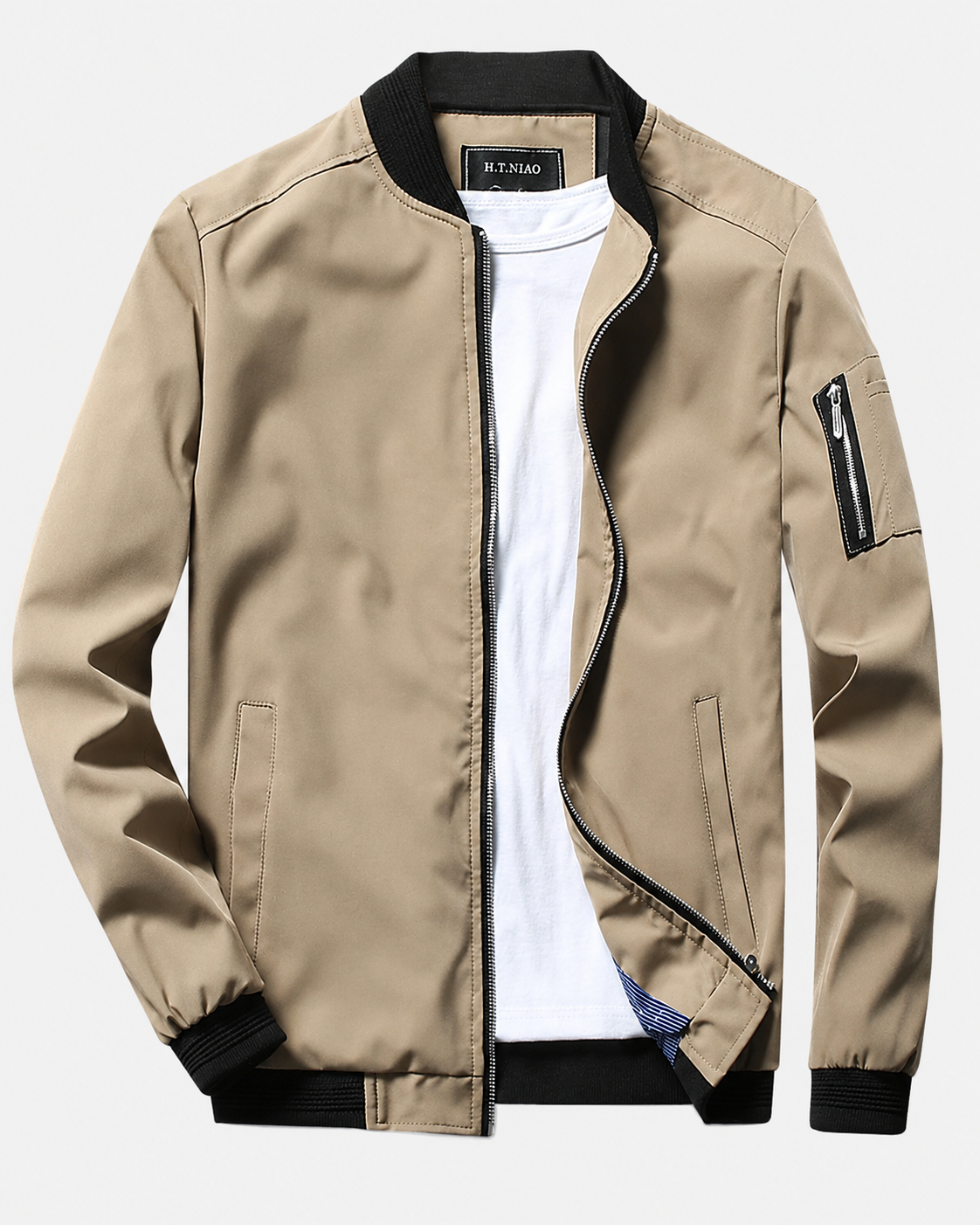 Veste Homme Légère Coupe Casual