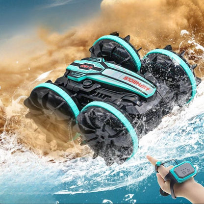 Voiture Télécommandée Amphibie Haut de Gamme - blxckfr