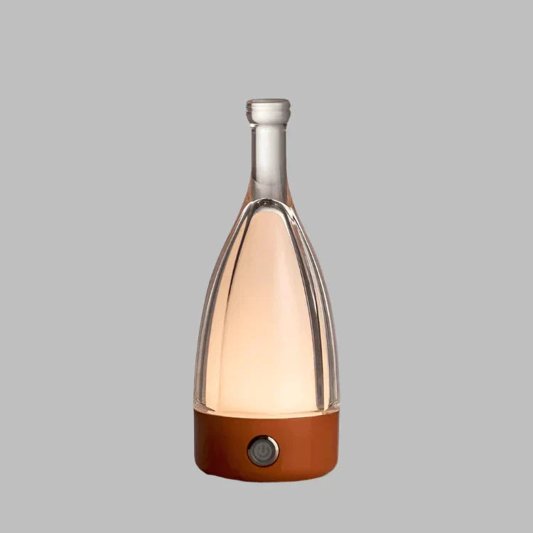 Lampe LED Bouteille Vin Élégante Réchargeable