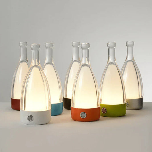 Lampe LED Bouteille Vin Élégante Réchargeable - Foivo