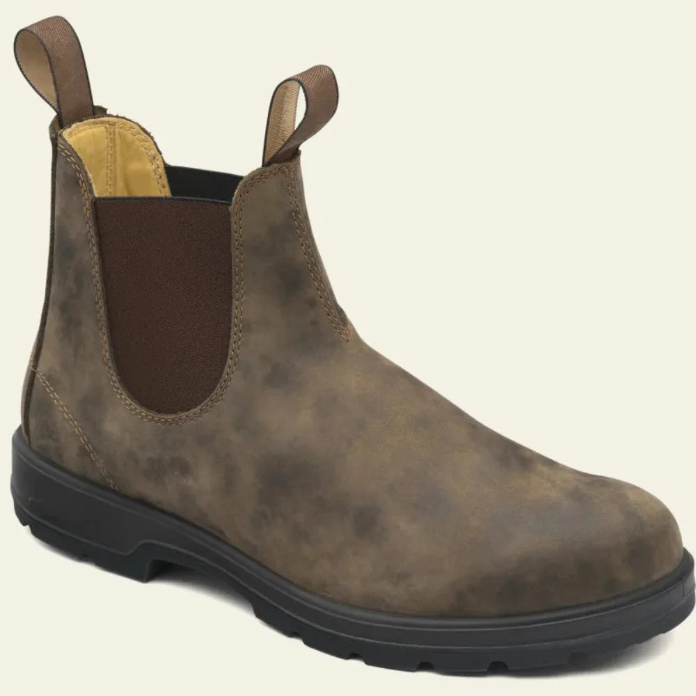 Bottes Chelsea Cuir Imperméable Féminine
