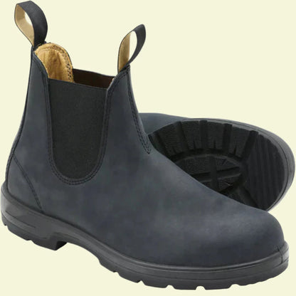 Bottes Chelsea Cuir Imperméable Féminine