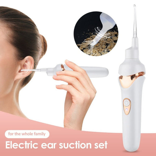 Nettoyeur d'oreilles Silencieux et Doux à Recharge - Foivo