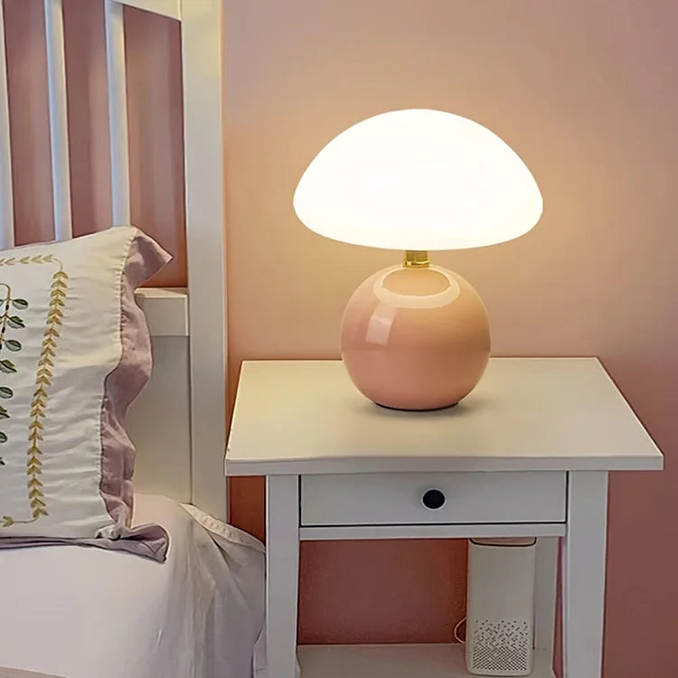 Lampe de Table LED Céramique Élégante