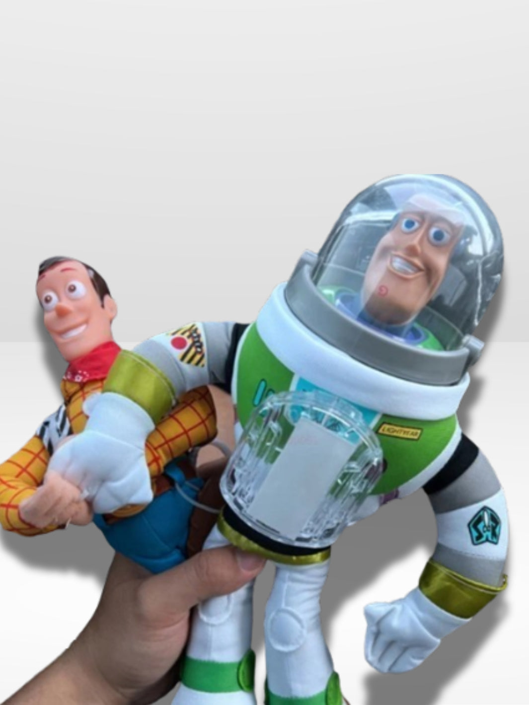 Jouet Peluche Disney Woody et Buzz à Suspendre pour Voiture - Foivo
