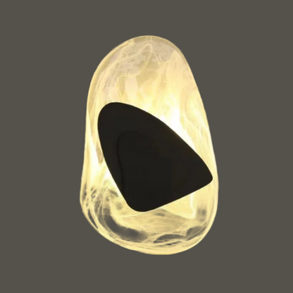 Lampe Murale LED Design Élégant en Verre