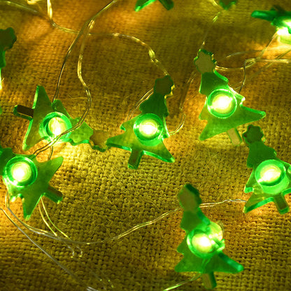 Guirlande de fête lumineuse LED colorée