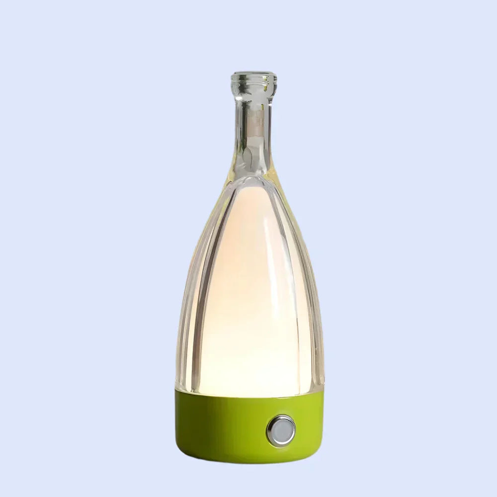 Lampe LED Bouteille Vin Élégante Réchargeable