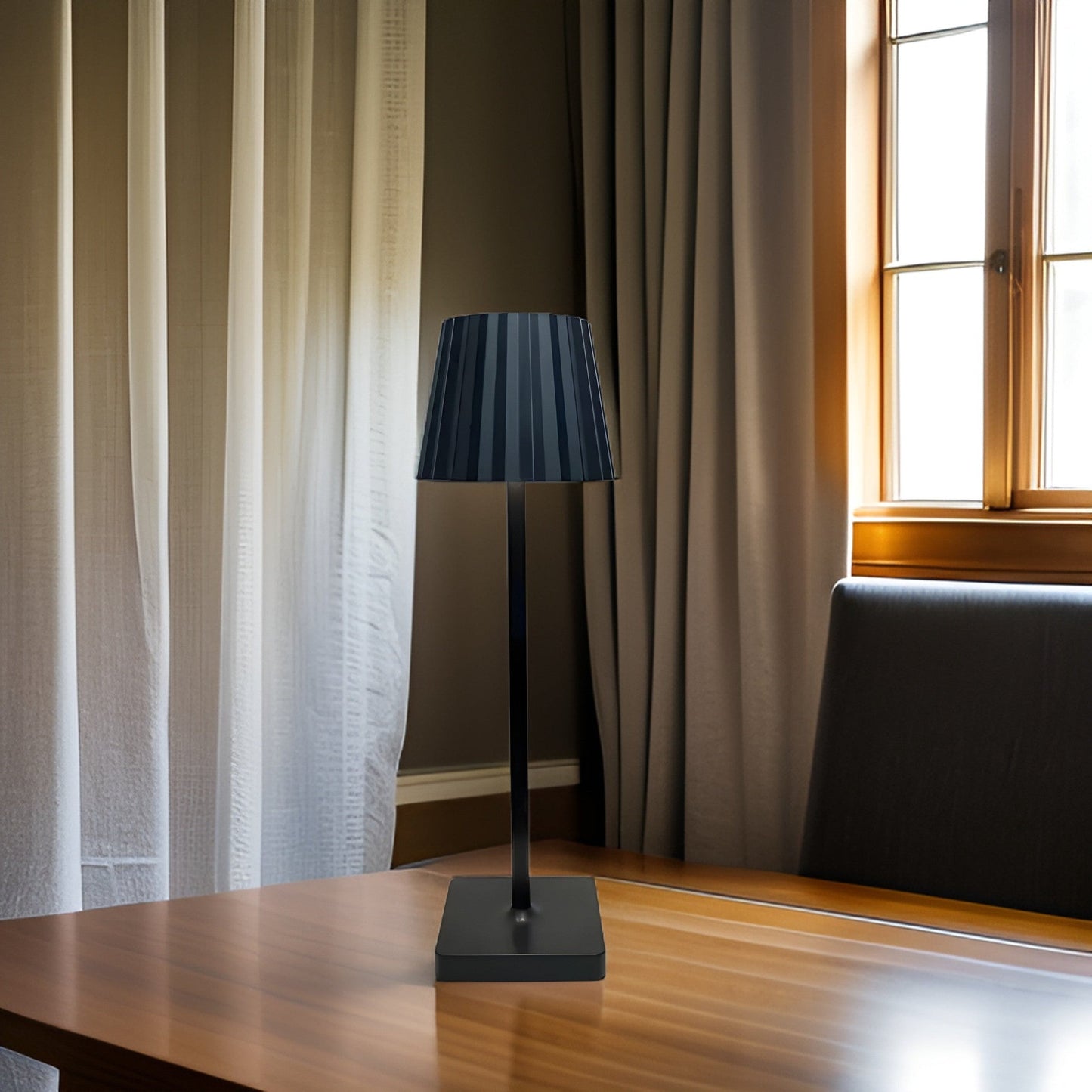 Lampe de Table Sans Fil Élégante avec Prise USB