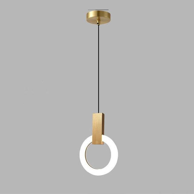Lampe Suspendue Élégante en Acrylique pour Intérieur