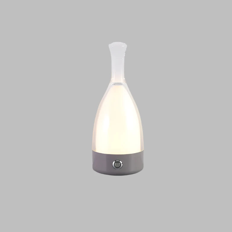 Lampe LED Bouteille Vin Élégante Réchargeable
