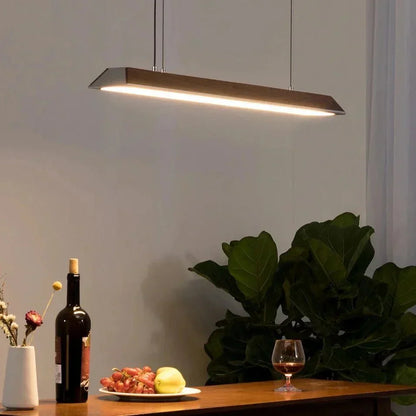 Lampe LED Bois Massif Élégante